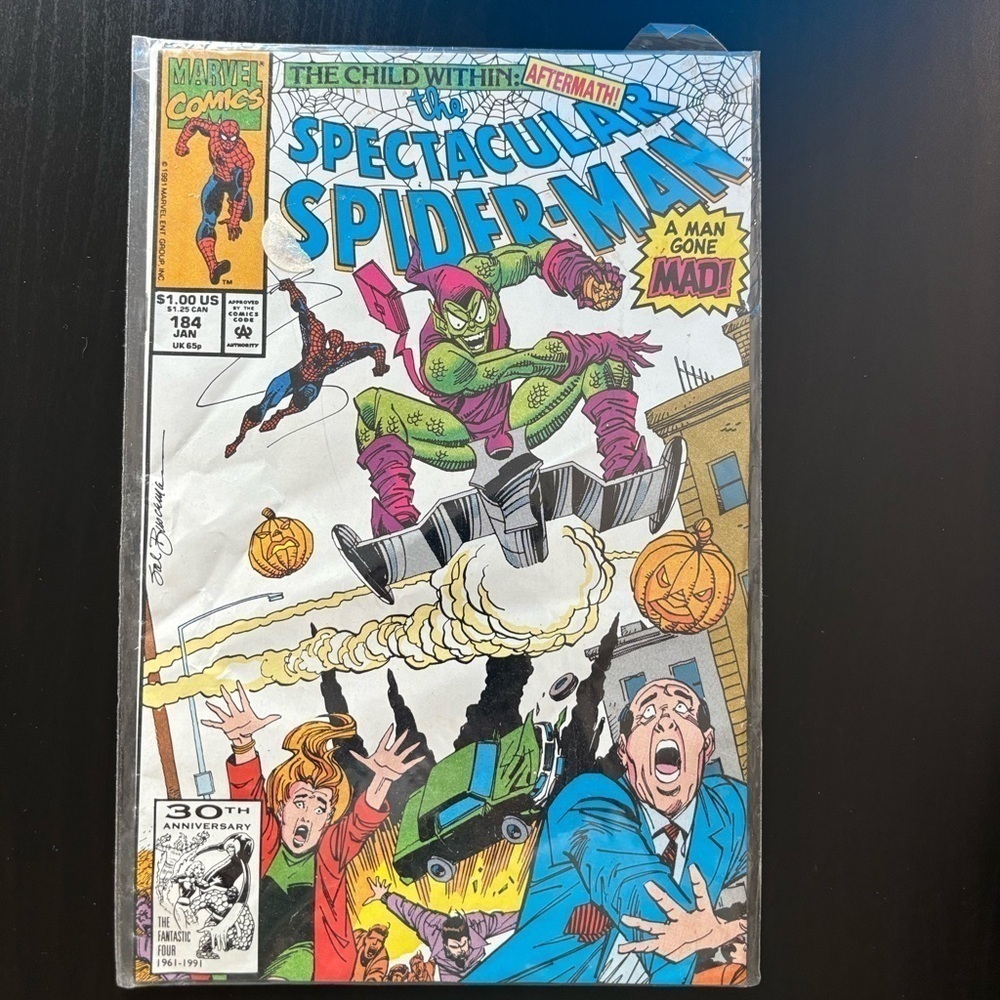 Marvel Comics The Spectacular‎ Spider-Man #184 Copper Age